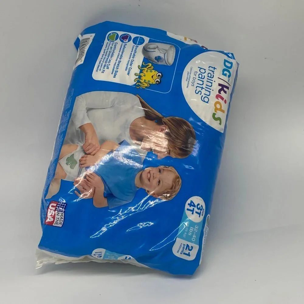 DG Kids Training Pants for Boys Size 3T‎ 4T 32-40lbs